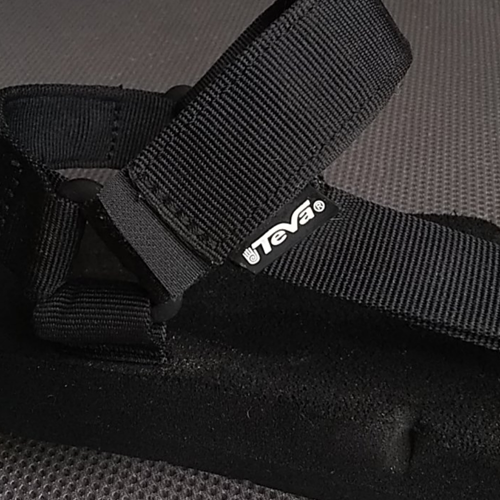 Teva Black Sandals size 9